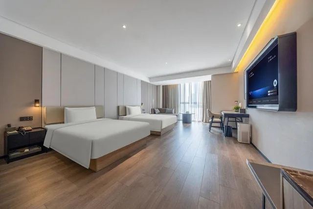 غرفة عائلية بسريرين مزدوجين، Atour Hotel Xi an Gaoxin Jinye Road 1/1