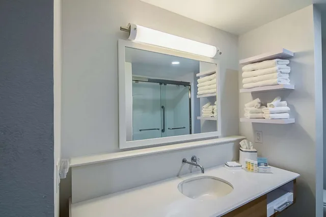 غرفة تنفيذية بسرير كينج، Hampton Inn & Suites Dallas/Richardson 5/6