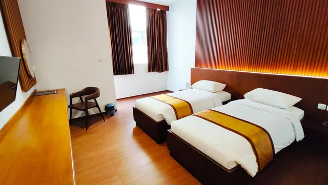 غرفة ديلوكس بسرير مزدوج أو سريرين منفصلين، Odaita Hotel 7/10