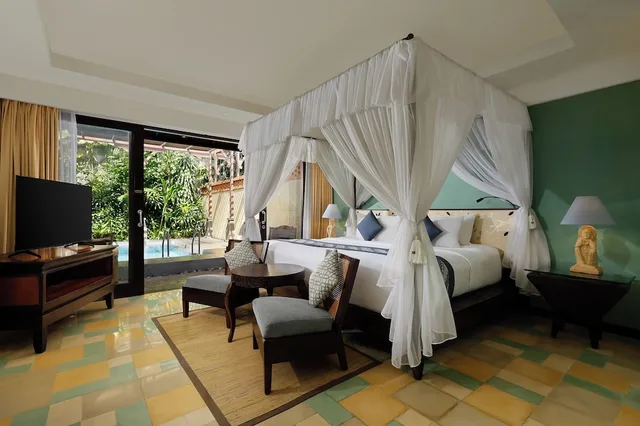 فيلا بسرير كينج بمسبح خاص، Rama Beach Resort And Villas 6/10