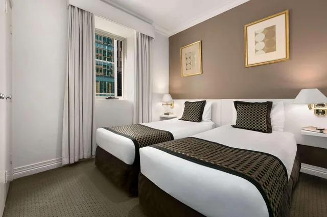 غرفة قياسية بغرفتي نوم، Comfort Apartments Melbourne Central 2/3