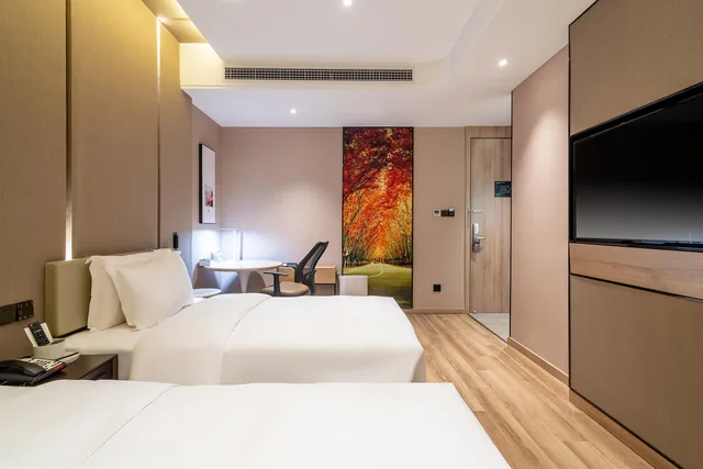 Elegant, Twin Beds، Atour Hotel Lukou Airport Nanjing 1/3