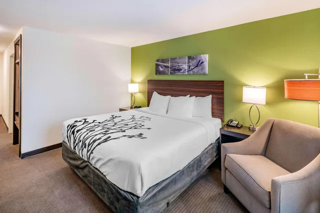 غرفة بسرير كينج، Sleep Inn Spokane Airport 1/4