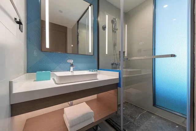 غرفة قياسية بسرير فردي، Holiday Inn Express Shanghai Changfeng Park 6/6