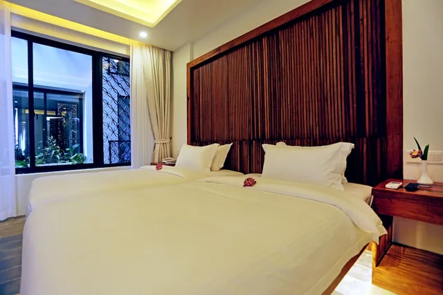 غرفة ديلوكس بسريرين منفصلين، Hari Residence Spa 1/4