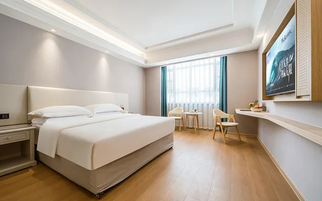 غرفة سوبيريور بسرير مزدوج، Vienna Hotel (Wuxi Nanchan Temple) 1/1