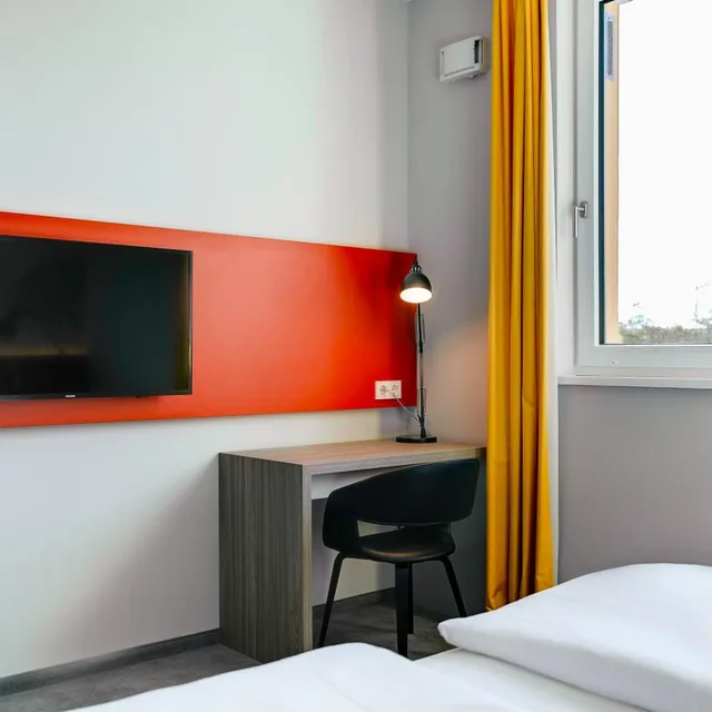 غرفة بسرير مزدوج، Campanile Leipzig Halle Airport 7/9