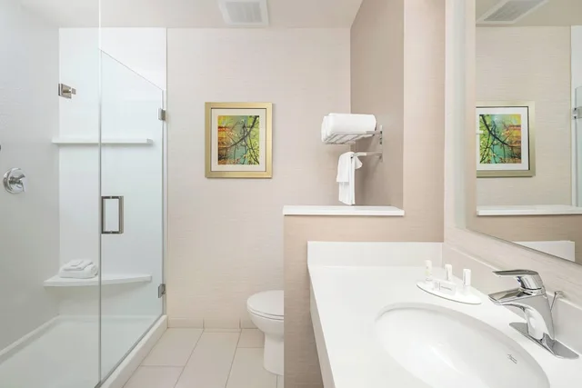 غرفة بسريرين كوين لذوي الإعاقة، Fairfield Inn Suites North Bergen 4/4