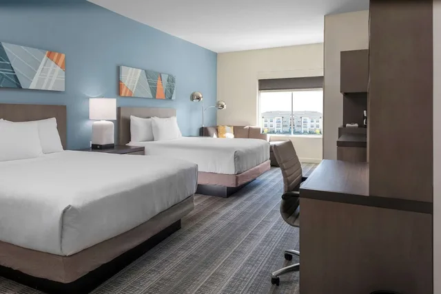 غرفة بسريرين كوين، Hyatt House Charlotte Rea Farms 1/4
