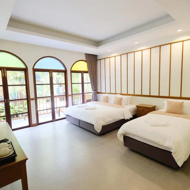 غرفة ثلاثية، Baan Imm Sook Resort 3/10