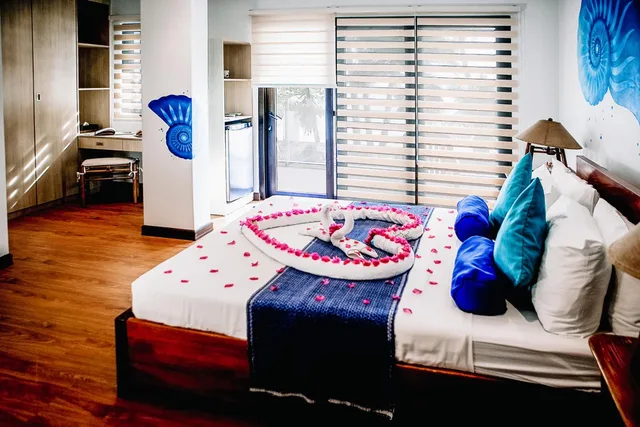 جناح بسرير كوين بإطلالة على البحر بشرفة، 357 Boracay 1/1