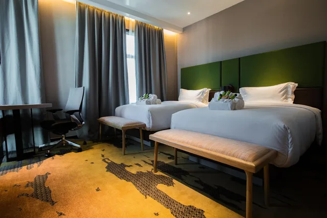 غرفة تنفيذية بسريرين منفصلين، King Park Hotel 2/9