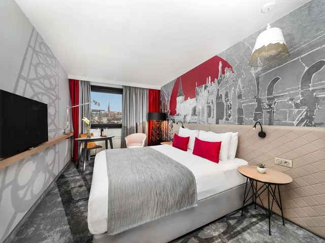 غرفة سوبيريور مفردة بسرير مزدوج، Mercure Budapest Castle Hill 2/6