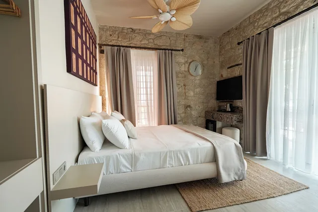 غرفة ديلوكس بسرير كوين بإطلالة على المسبح، Cocopalm Boutique Hotel Alacati 6/10