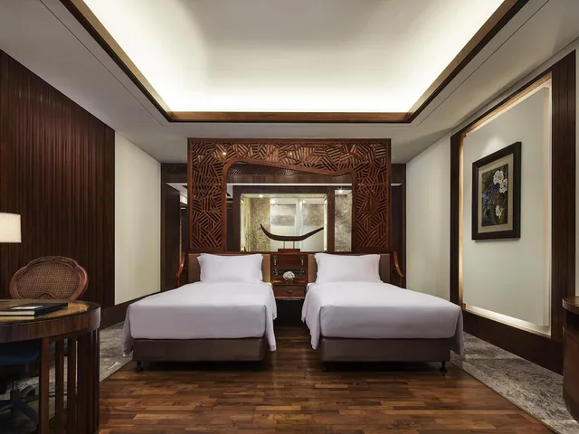 Fairmont Gold, Twin Beds, Ocean View, Club Lounge Access، Fairmont Sanya Haitang Bay 6/8