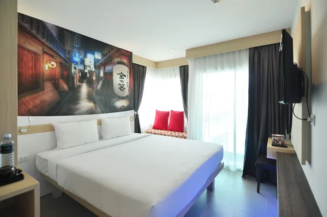 غرفة سوبيريور بسريرين منفصلين، The Aim Patong Hotel 7/10
