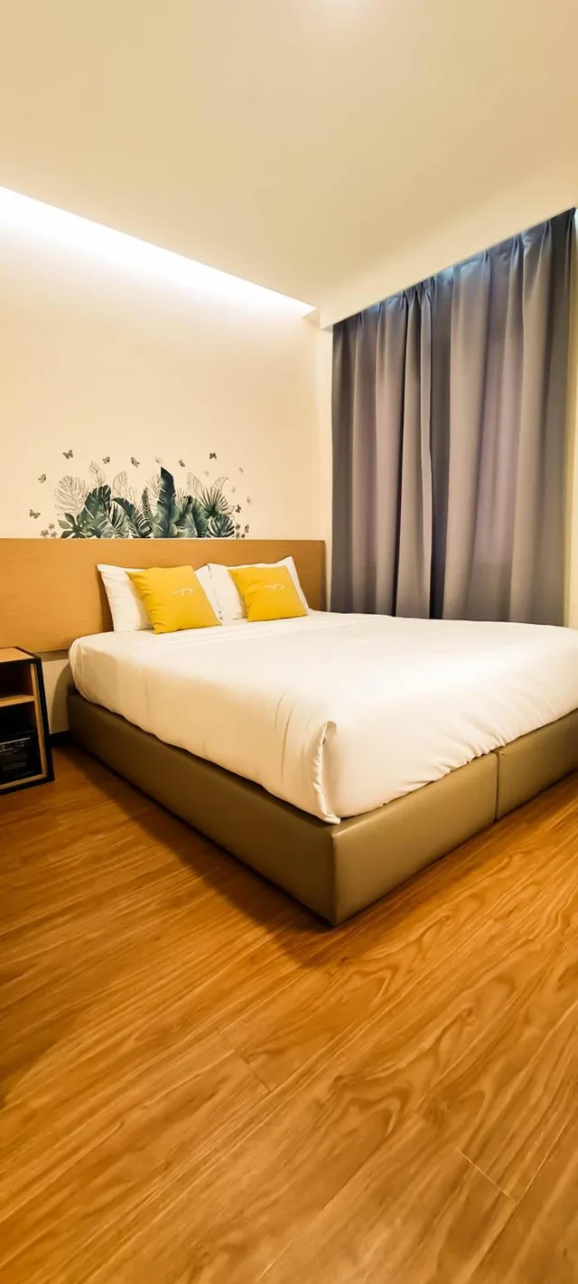 غرفة بسرير كوين، Qlio Hotel 2/2