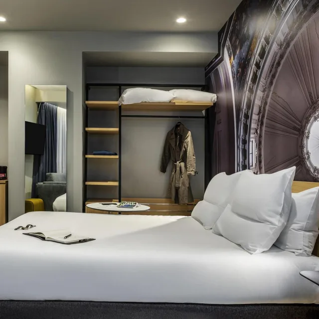 غرفة سوبيريور رباعية، NOVOTEL BELLEVILLE PARIS 20 2/3