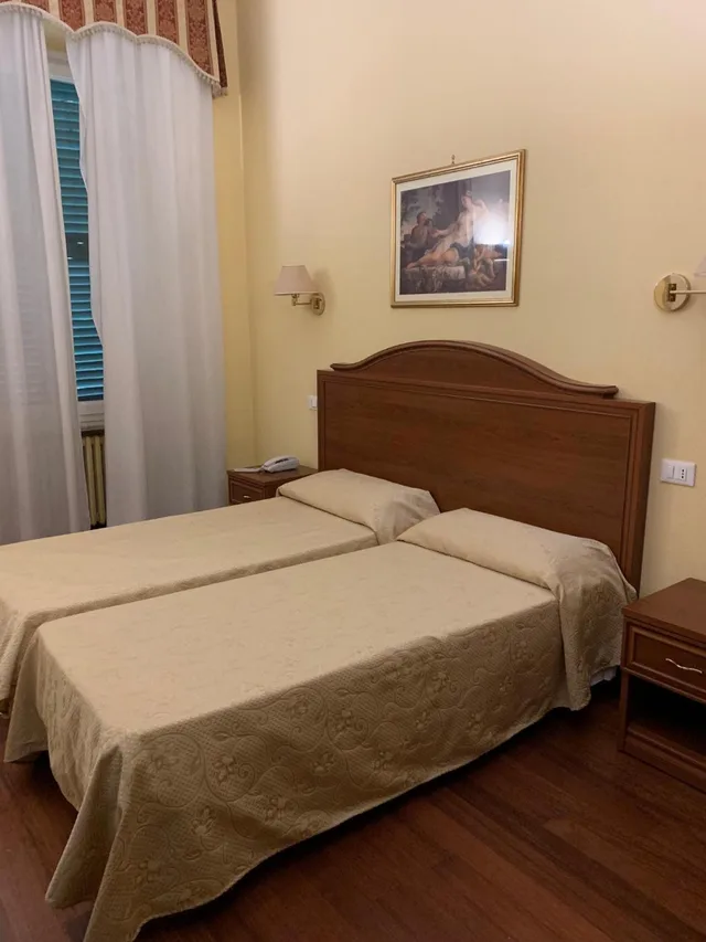 غرفة بسرير مزدوج أو سريرين منفصلين، Villa Aricia 1/5