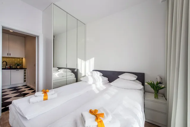 استوديو بزنس بسرير كوين، GO Apartments 4/10