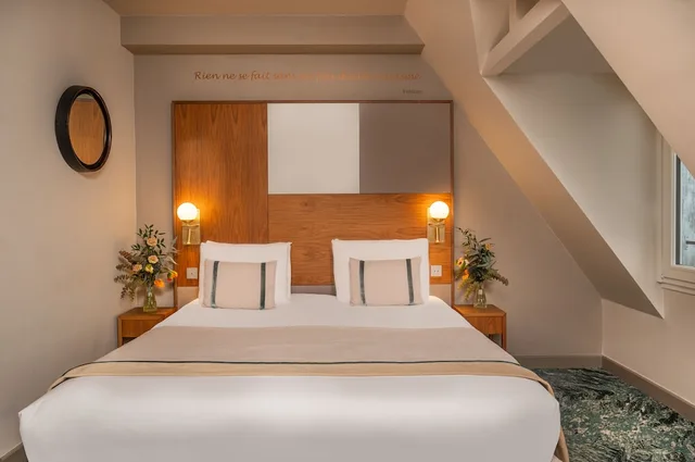 جناح جونيور بسرير كوين وسرير فردي، Hotel Le Tourville by Inwood Hotels 2/5