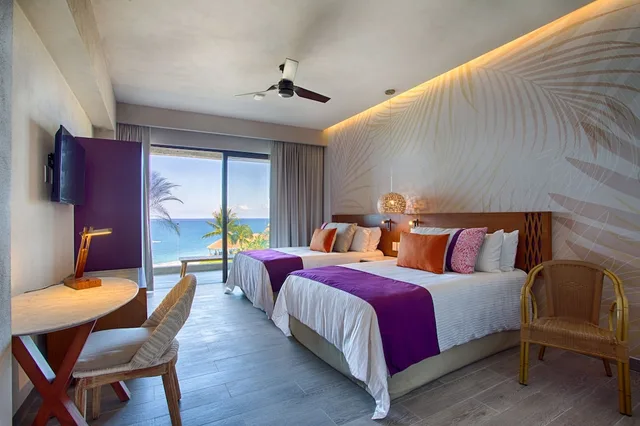 غرفة بسريرين مزدوجين بإطلالة على البحر، Armony Marival Resort & Spa Punta de Mita - MGallery collection 2/8