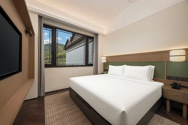 جناح دوبلكس بسريرين منفصلين وسريرين كينج بـ3 غرف نوم، Holiday Inn Resort Ningbo Ninghai by IHG 2/10
