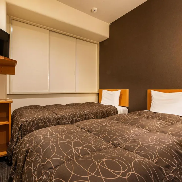 غرفة اقتصادية بسريرين منفصلين، Az Inn Fukui Ace Inn Fukui 1/2