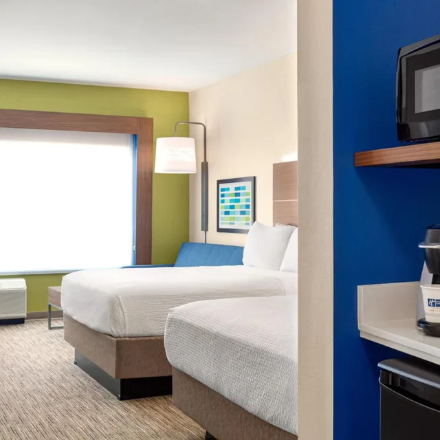 جناح ديلوكس بسرير كوين لذوي الإعاقة، Holiday Inn Express and Suites Austin North Pflugerville 4/4