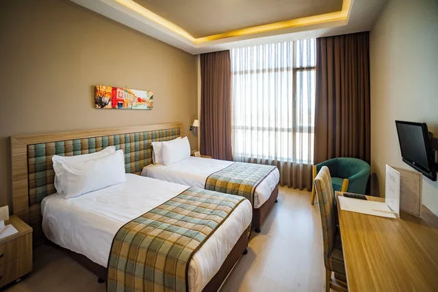 غرفة قياسية بسريرين منفصلين، Akman Tzob Otel 3/10