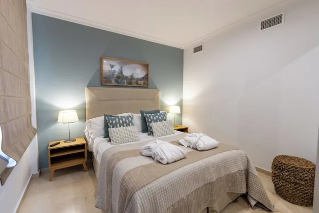 جناح غراند بسريرين كوين بإطلالة على البحر بـ3 غرف نوم بجاكوزي، Wyndham Grand Costa del Sol 2/5