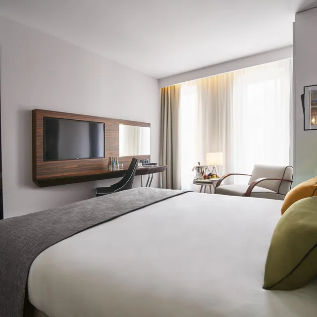 غرفة قياسية بسرير كوين، Inx Design Hotel 3/10
