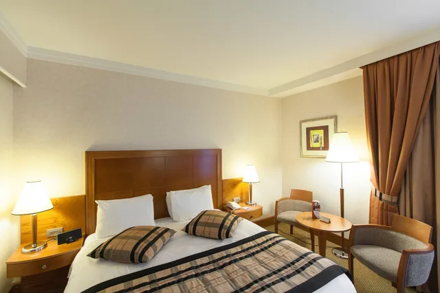 Premium, King Bed, Park View, Crowne Plaza Brussels Airport 1/9