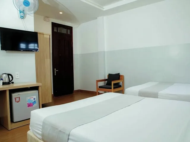 غرفة عائلية بسريرين مزدوجين، Ngoc Nguyen Anh Hotel 8/10