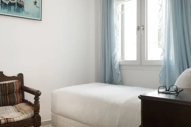 2 Bedrooms, Deluxe, Suite, 1 Double and 3 Single Beds, Sea View، Tinos Resort Hotel 2/3