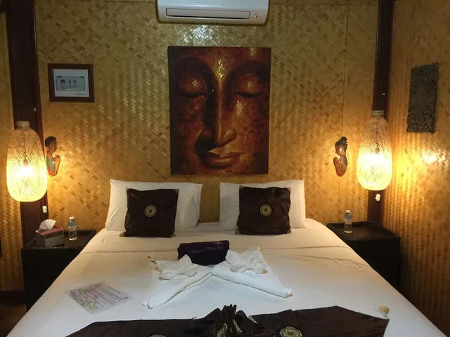 بنغل عائلي بسريرين مزدوجين، Baan Sukreep Resort 4/5