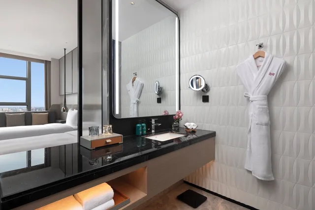 غرفة قياسية بسرير فردي، Crowne Plaza Taizhou City Center by IHG 2/4