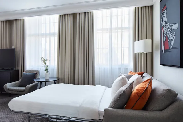 جناح ملكي بسريرين مزدوجين بغرفتي نوم، Bristol Marriott Royal Hotel 2/4