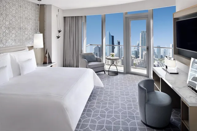 غرفة كلوب بريميير بسريرين منفصلين بإطلالة على المدينة، Kempinski Central Avenue Dubai 5/6