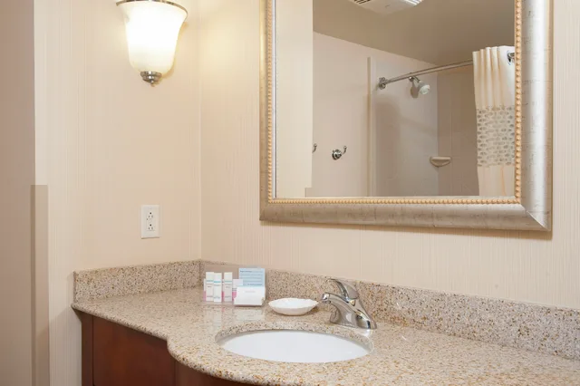 Suite, King Bed, Sofa, Hampton Inn Jacksonville Il 1/1