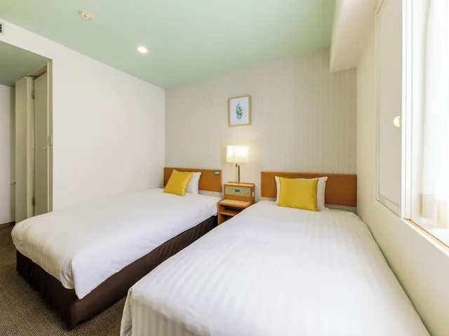 غرفة أساسية بسريرين منفصلين، Nishitetsu Inn Tenjin 1/5