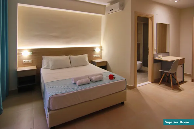 غرفة سوبيريور بإطلالة على البحر، Kalia Beach Hotel 1/1