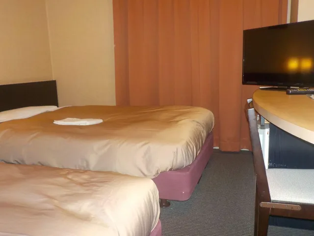 غرفة بسريرين منفصلين، Hotel Crown Hills Kokura 1/4