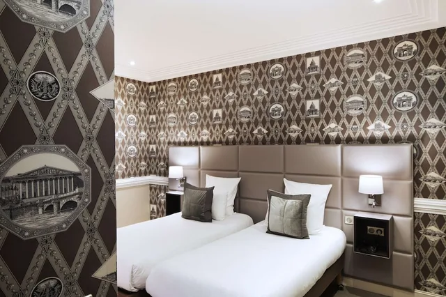 غرفة بسريرين منفصلين، Elysees Hotel 3/7