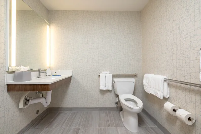 غرفة بسرير كينج لذوي الإعاقة، HOLIDAY INN EXPRESS AND SUITES SAN JOSE SILICON VALLEY 7/7