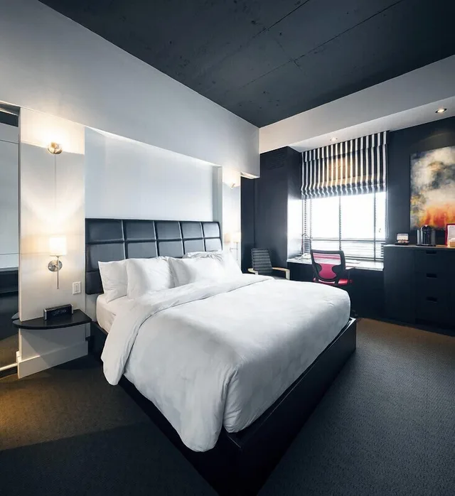 غرفة قياسية بسرير كينج، Hotel Alt Quebec 7/9
