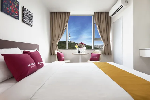غرفة ديلوكس بسرير كوين، Hotel Morning Sky 2/4