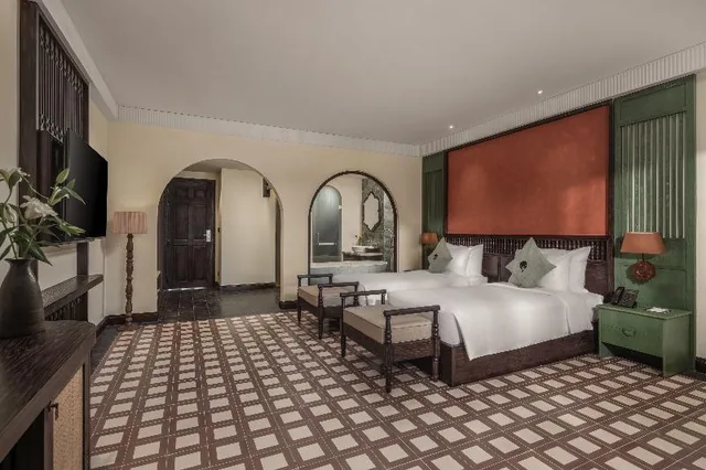 غرفة سيغنتشر عائلية بسريرين منفصلين، The Signature Hoi An 1/1