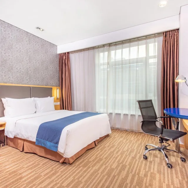 غرفة بسرير كينج وسرير كوين لذوي الإعاقة، Holiday Inn Express Beijing Dongzhimen 5/7