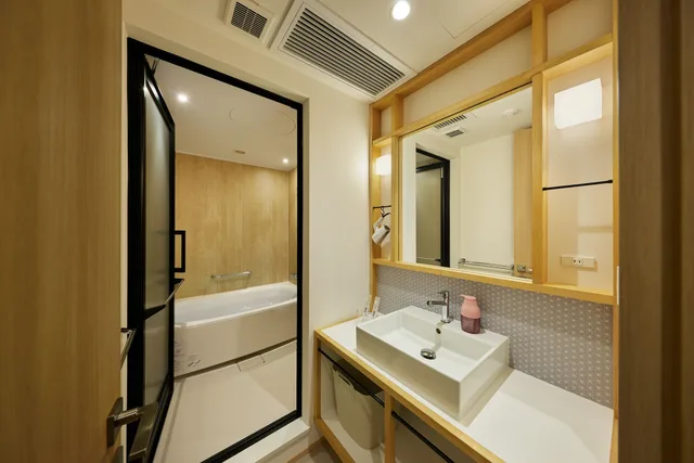 غرفة بسرير مزدوج مع أريكة مع أريكة، OMO5 Kyoto Gion by Hoshino Resort 5/8